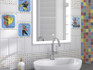 Декор NT/A241/5009 Большое Путешествие Велосипед 20х20 Kerama Marazzi глянцевый керамический