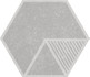 Керамогранит Atila Matt Hexa 23,2x26,7 универсальный матовый