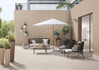 Керамогранит Mystery White 90x90 Bocc Ret 20 мм Kerlite Secret Stone матовый напольная плитка
