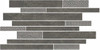 Декор SBM011/SG4585 Ламелла Серый Темный Мозаичный 25x50.2 Kerama Marazzi керамогранит матовый