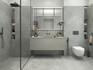 Керамогранит Maserati Grey 160x320 Silk (12 мм) Zodiac Ceramica сатинированный универсальный MN294BR321612
