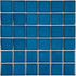 Мозаика PW4848-08 керамика 30.6х30.6 см глянцевая чип 48х48 мм, синий