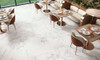 Керамогранит Iguazu Rectificado 1865 White 100x100 Porcelanite Dos матовый напольный POR_I1850_WH_100