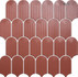 Мозаика R-346 керамика матовая 28.8x29.8 см NSmosaic Rustic Series чип 45х86 мм, коричневый