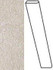 Плинтус Brave Gypsum Battiscopa A1IE 7,2x60 пог. м керамогранит