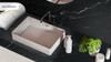 Керамогранит Nero Marquina Matt 3200x1600x20 TechGres Stone and Marble матовый универсальная плитка