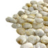 Мозаика Marble Mosaic Pebbles White Stone Pol галька 30х30 см глянцевая, белый