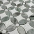Мозаика Marble Mosaic Emeralda Pol камень 29х29.2 см полированная, серый, белый