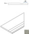 Керамогранит Rock Bor.30x60 svasato round dx/Рок Борт. 30x60 с выемкой закруг. пр