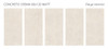 Керамогранит Concreto Crema 60x120 Matt Staro матовый универсальная плитка УТ-00000298