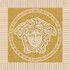 Вставка Firma Medusa Naturale Mile Oro 9.8х9.8 Versace Meteorite матовый G0047135