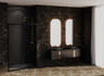 Керамогранит Royal Black 60х60 Stepe матовый универсальная плитка RY006060N