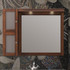 Комплект Opadiris Мираж 100 светлый орех Р10 (тумба+раковина+зеркало+козырек к зеркалу с подсветкой+шкафчик для зеркала)