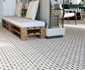 Керамогранит Firenze Grey Pre-cut 45x45 Etili Seramik матовый напольный