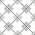 Керамогранит Tanger Silver Rhomb 12,3x12,3 Peronda матовый универсальный