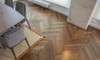 Керамогранит Alacia Chevron Choco 8x45 Alpas Euro матовый напольная плитка n177279