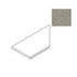 Керамогранит Forte Dei Marmi Rock Lunar Grey Round Ang. Dx 120 30x120 Atlas Concorde матовый бортик закругленный правый 620090001270