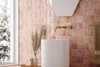 Настенная плитка Hanoi Arco Pink 10x10 Equipe глянцевая керамическая 30027