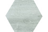 Самоклеящаяся ПВХ плитка Lako Decor соты Кедр беленый 240х200х2 мм LKD-H-81109-8