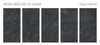 Керамогранит Argos Nero 60x120 Staro Silk sugar effect универсальная плитка УТ-00001083
