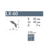 Карниз NMC LX-60 (MT)