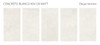 Керамогранит Concreto Blanco 60x120 Matt Staro матовый универсальная плитка УТ-00000295