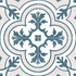 Керамогранит Kian Carmen Blue 44,5x44,5 Dual Gres матовый напольный DG_KI_CB_DP