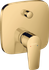 Смеситель Hansgrohe Talis E для ванны к ibox universal, полир/золото