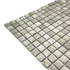 Мозаика Marble Mosaic Diamond Silver Wood Pol камень 30.5х30.5 см полированная чип 15х15 мм, серый