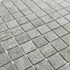 Мозаика Marble Mosaic Cinderella stone Pol камень 30х30 см полированная чип 23х23 мм, серый