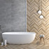 Керамогранит Alder Brown Rectified Goldis Tile 19.7х119.7 матовый универсальный УТ000030854