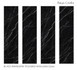 Керамогранит Black Marquina Polished 80х320 Staro Slab Matt полированный универсальная плитка УТ-00000715