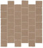 Мозаика Boost Natural Coral Mosaico Tumbled 31x31 керамогранит матовая, коричневый A7CL