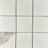 Мозаика Calacatta Калаката Satvario Gold Mosaic 30x30 керамогранит полированная чип 95х95 мм, серый
