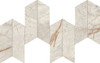 Мозаика Marvel Diva White Everest Mosaico Chevron Velvet 17.5х46.3 см  керамогранит Atlas Concorde Italy сатинированная, серый AYD4