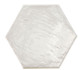Керамогранит Rain Bianco Hex 19.8х22.8 Prissmacer глянцевый, рельефный (рустикальный) универсальный 78803260