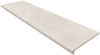 Ступень фронтальная Peldaño Redondo 120 Petra Crema Liso 30x120 керамогранит матовая Gres de Aragon Petra 971168