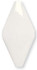 Декор ADNE8051 Rombo Liso Blanco Z Adex Ceramica 10x20 глянцевый керамический