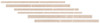 Мозаика Allure Mureto 3d Mosaic Sand Soft 15x60 керамогранит Living Ceramics матовая, бежевый LV11150