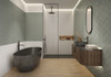 Настенная плитка Miyako Concept Verde 30x90 Metropol матовая керамическая УТ-00077718