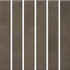 Декор KMD2MSM004BN Фес Мозаичный Коричневый глянцевый 15x15x0,77 Kerama Marazzi керамический