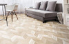 Пробковое покрытие Corkstyle PrintCork покрытия с фотопечатью Chevron Creme клеевое соединение 1235x305х6 мм 33 класс