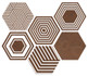 Керамогранит Copper 23,2x26,7 универсальный матовый
