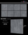 Керамогранит Blestone Anthracite Mate Rustic 60х60 Novin Ceram Yazd Tile Co матовый напольный X9567M81