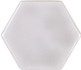 Плитка универсальная Amadis Fine Tiles Art Deco Glossy on Mesh Hibiscus (7,9x9,1-16pz) 32x28, глянцевая керамическая