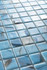 Мозаика Oasis Blue №7102 (на сетке) стекло 31.7х31.7 см Vidrepur глянцевая чип 25х25 мм, голубой, серый С0006238