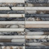 Мозаика Pixmosaic PIX 340 Bvlgari, Convex, чип 20х151 мм, сетка 300х305х12 мм, матовая мрамор серый