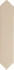 Настенная плитка Gardenia Cream 5x25 глянцевая керамическая