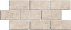 Бордюр BR024 Роверелла Беж Мозаичный 14.7х34.5 Kerama Marazzi матовый