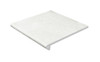 Ступень фронтальная Peldano Redondeado Urban Blanco Anti Slip 29.7х33 клинкер антискользящая (grip), матовая Gres de Aragon 970031